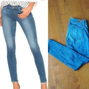 Paige light wash verdugo ultra skinny jeans sz 25